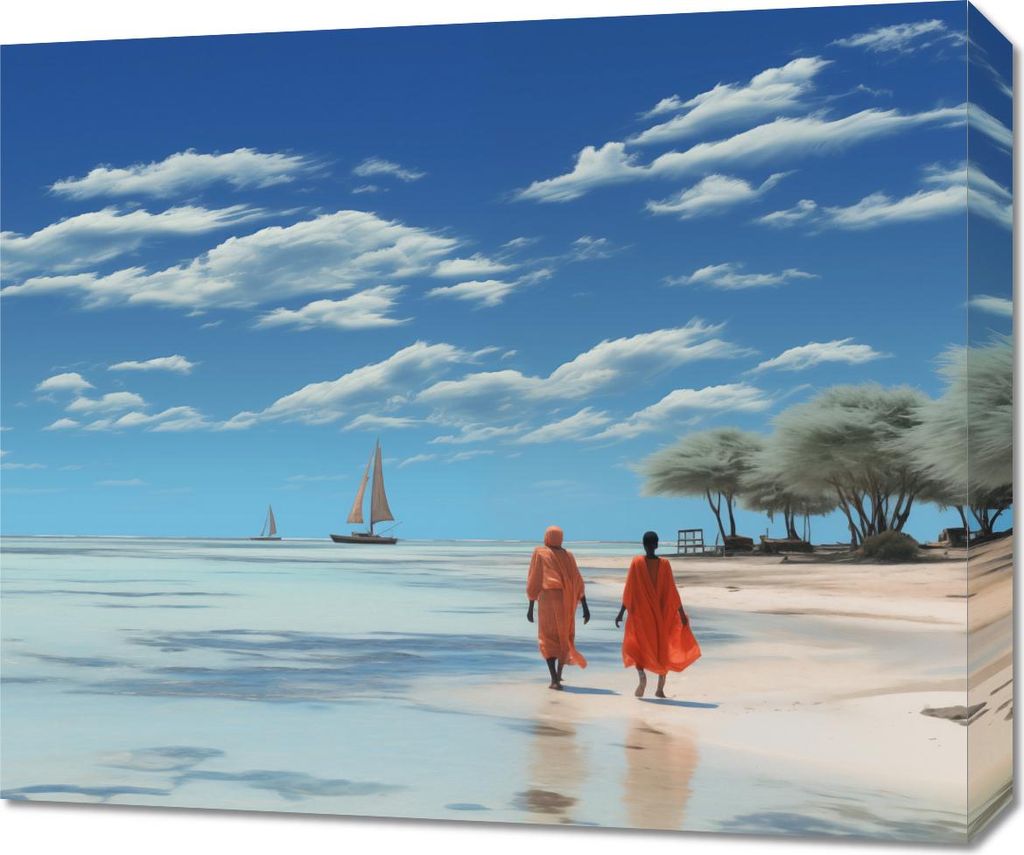 Bild 60x50cm Ruhe im Sand