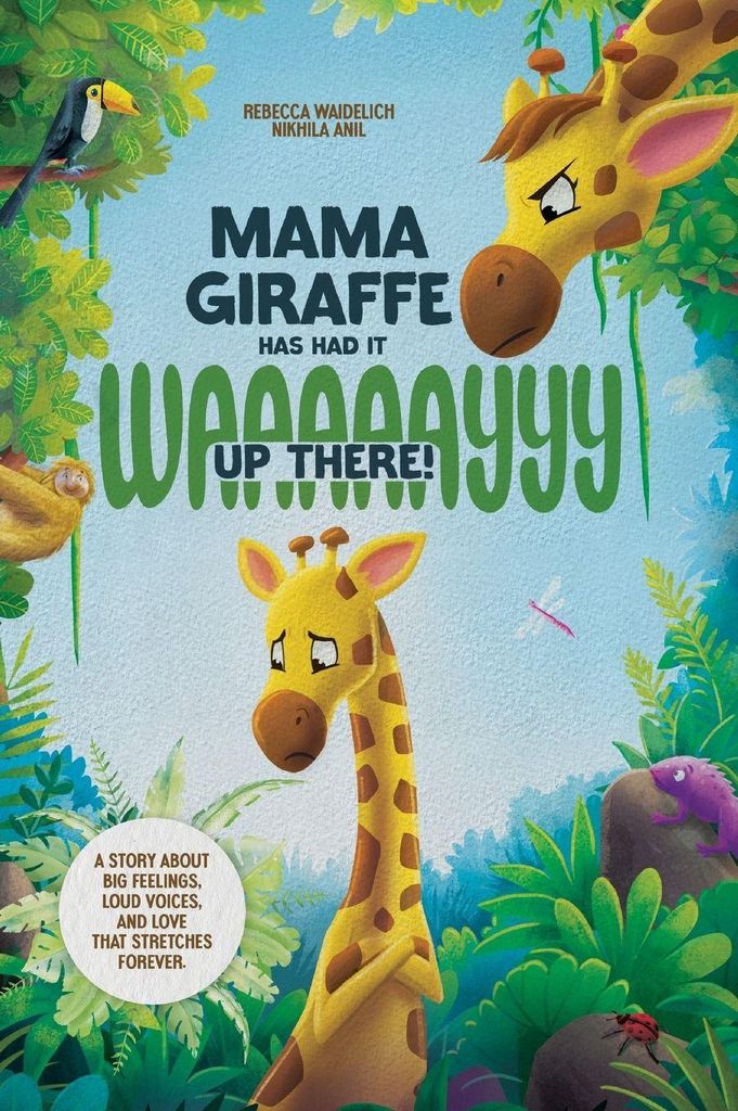 Mama Giraffe Has Had It WAAAAAYYY Up There!