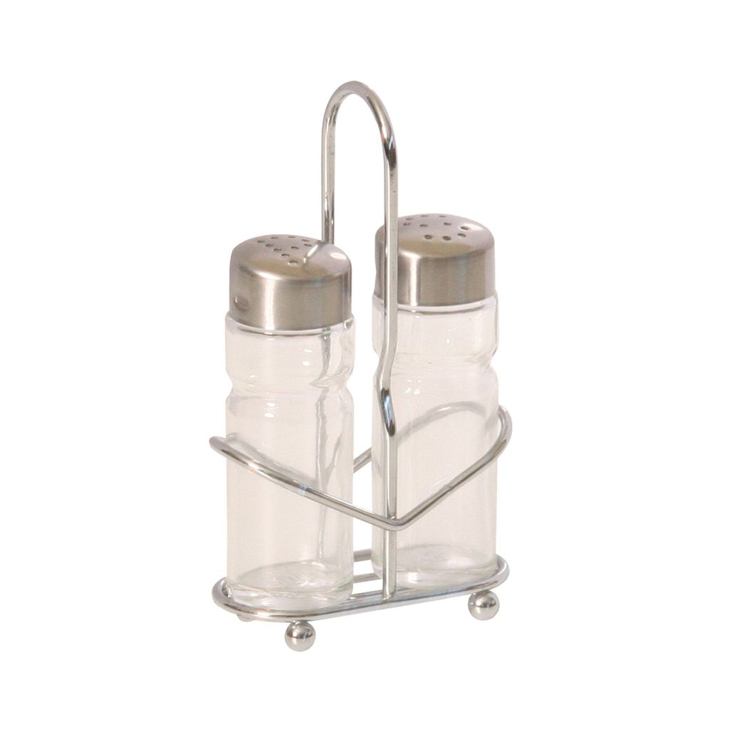 Salz-und Pfefferstreuer Ständ. 14 x 8 cm