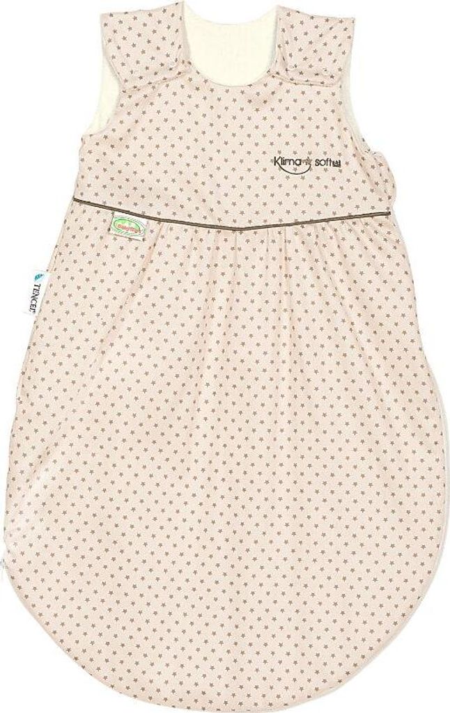 Odenwälder Klimasof-Sommerschlafsack cold Sternchen natur 110