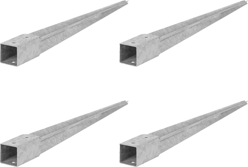 ADGO Einschlagbodenhülse, 4er Set Pfostenträger, Produktbild 