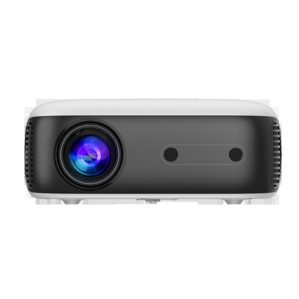 ZELURXX Smart Beamer, 1080P Full-HD, WiFi6 Projektor, Bluetooth 5.2 Lautsprecher, Autofokus, Keystone-Korrektur, Heimkino LED