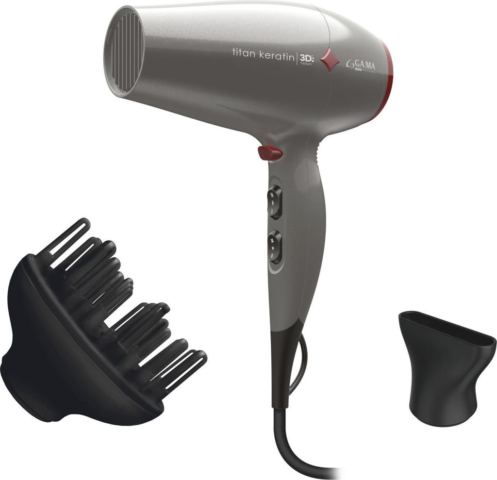 GA.MA Titan Keratin Diamond 3D, Gleichstrom, Grau, Produktbild 