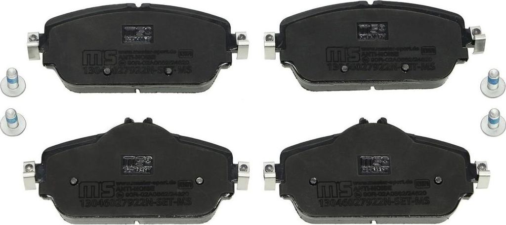 MASTER-SPORT 13046027922N-SET-MS Bremsbeläge, Bremsklötze Vorderachse für MERCEDES-BENZ C-Klasse (W205)