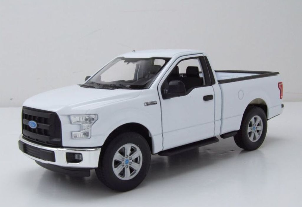 Welly 24063W Ford F-150 Regular Cab Pick Up 2015 weiß 1:24