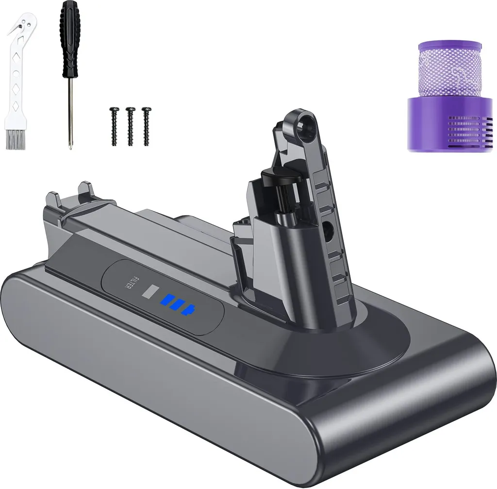 Batterie haute capacité 3800mAh pour Dyson V10 SV12 Total Clean Fluffy