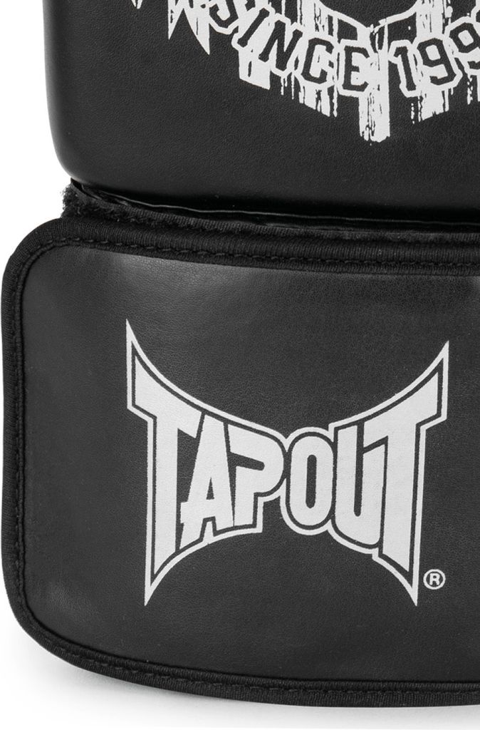 Boxhandschuhe aus Kunstleder (1Paar) BIXBY Black/Off-White 16 oz Tapout