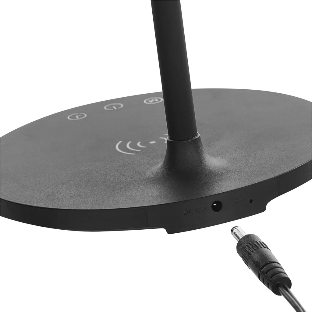 Lampada LED EMOS OSCAR 5.5W Nera | Ricarica Wireless e CRI 90+ | EMOS Z7637B - 17