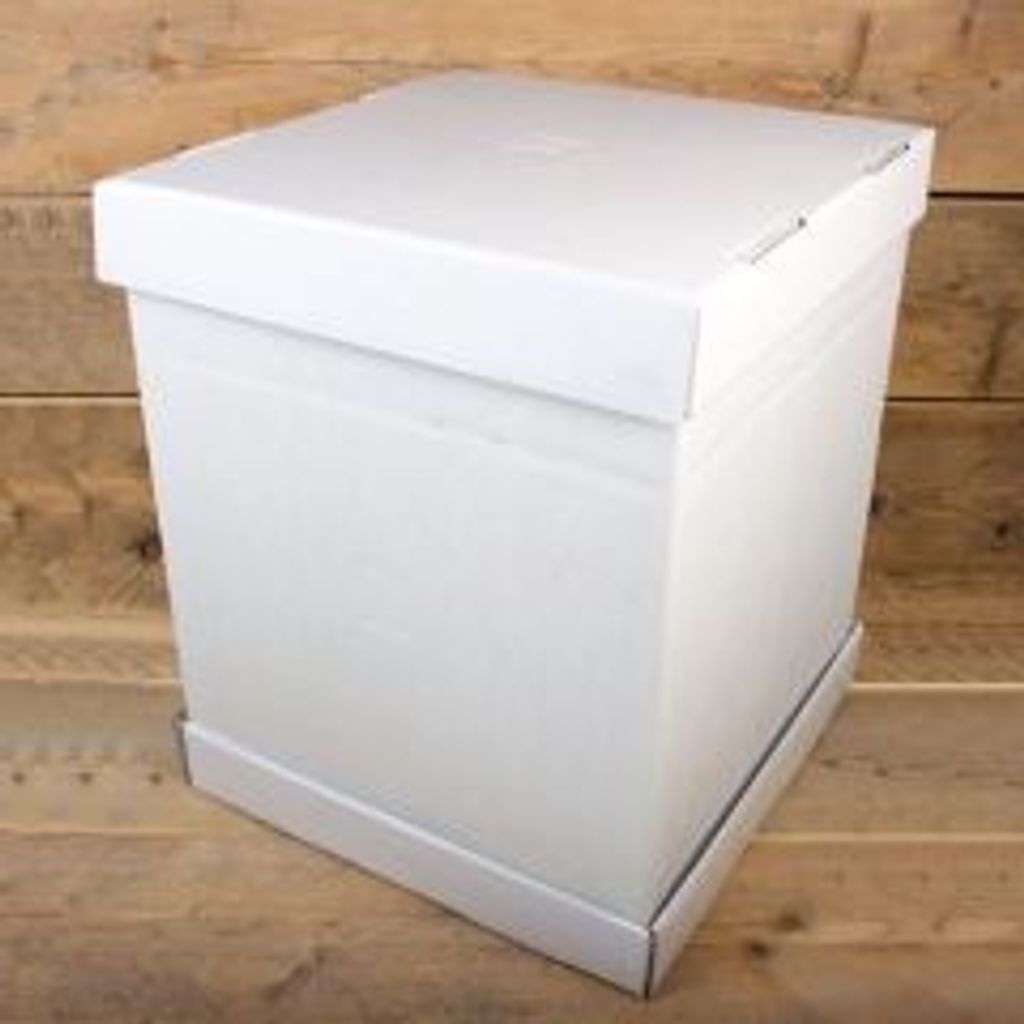 FunCakes Tortenschachtel Weiß 52x52x70cm pk/1 Produktbild 