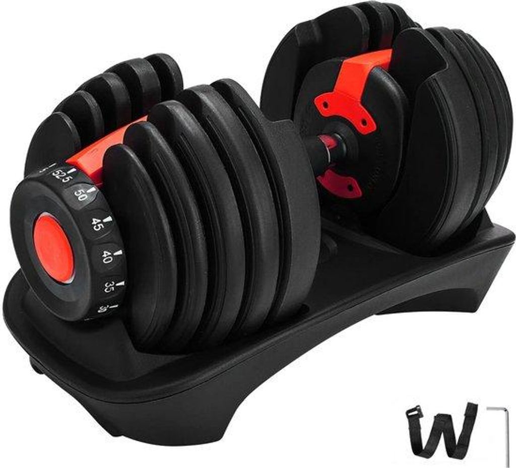 Set di pesi regolabili da 2,5 a 24 kg per il fitness Immagine del prodotto 