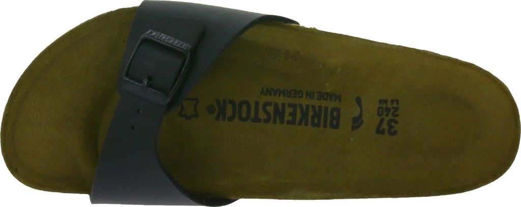 Birkenstock Madrid Birko-Flor schwarz schmale Weite Gr. 39 Produktbild 135
