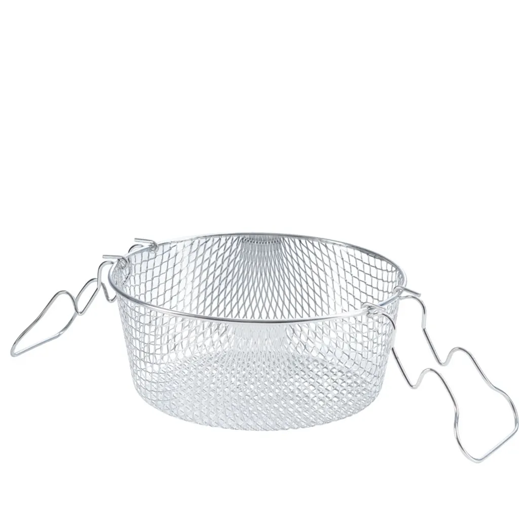 Panier à Friture de 24cm Einsatz pour Poêle à Frites en Inox Robuste