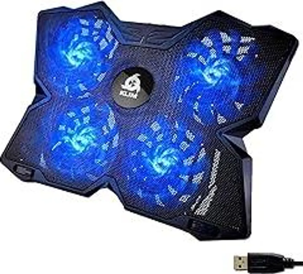 KLIM Wind Raffreddatore Laptop Potente - Base 4 Ventole Notebook PS4