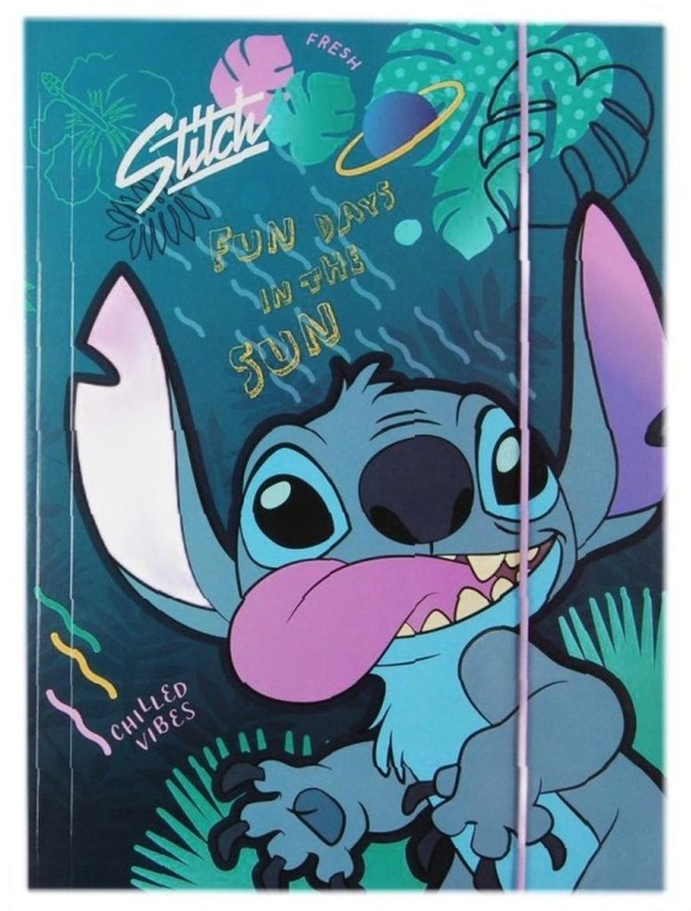 Teczka z gumką A4 Stitch Fun days in the sun Coolpack Immagine del prodotto 