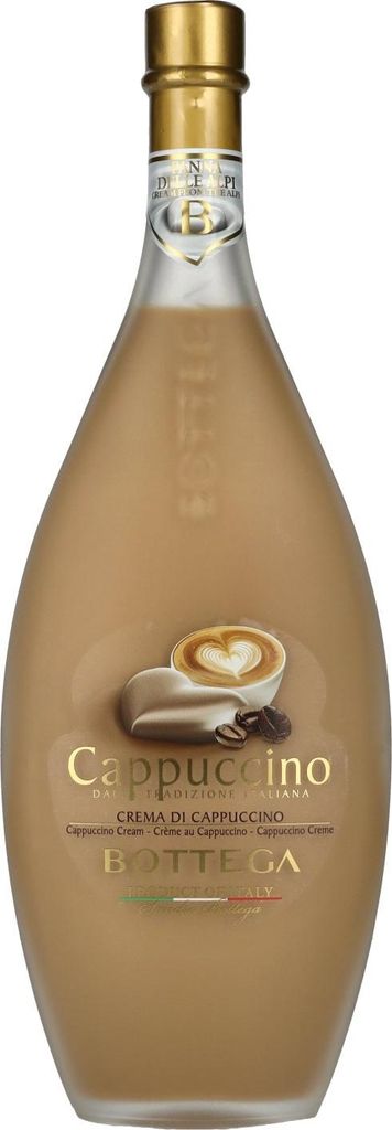 Bottega Crema di CAPPUCCINO Cream Liqueur 15% Vol. 0,5l Image du produit 