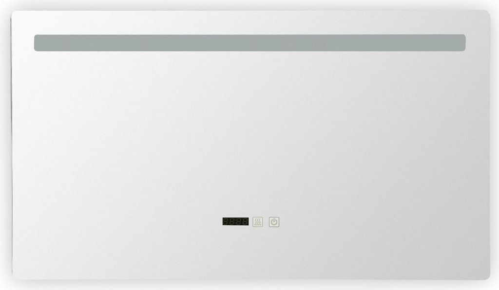 Badezimmerspiegel mit LED-Licht und Antibeschlag 40x70 cm Benagil Wählbar (Warm-Neutral-Kalt)