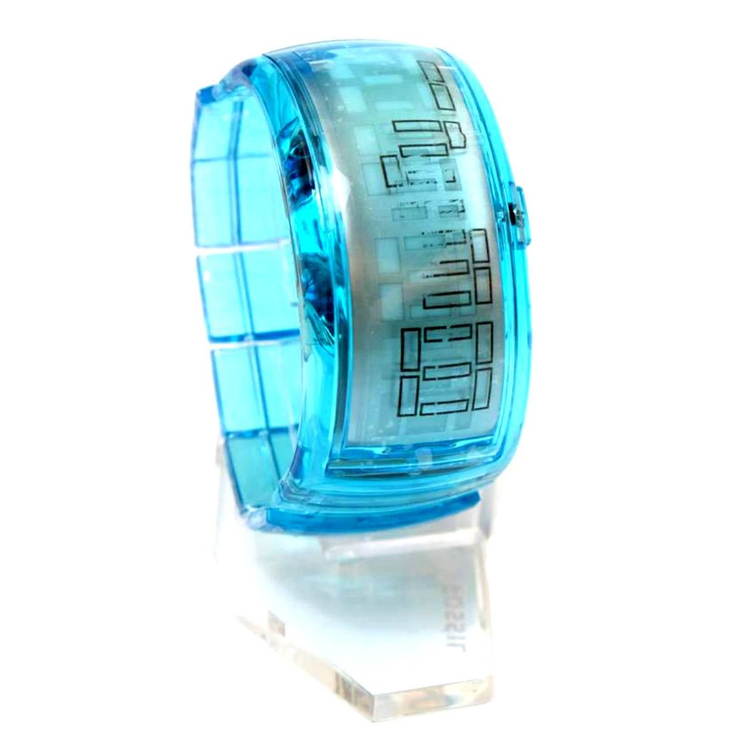 LED Armbanduhr Herren Damen Digital Uhr Sportuhr Blau mit Produktbild 