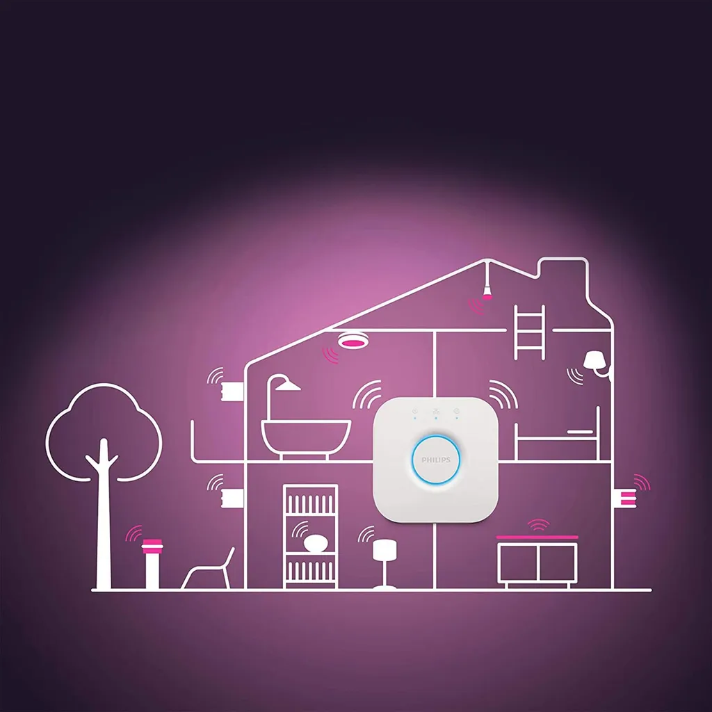 Philips Hue Gradient Signe Oak Lampe de table 730lm éclairage indirect - 4