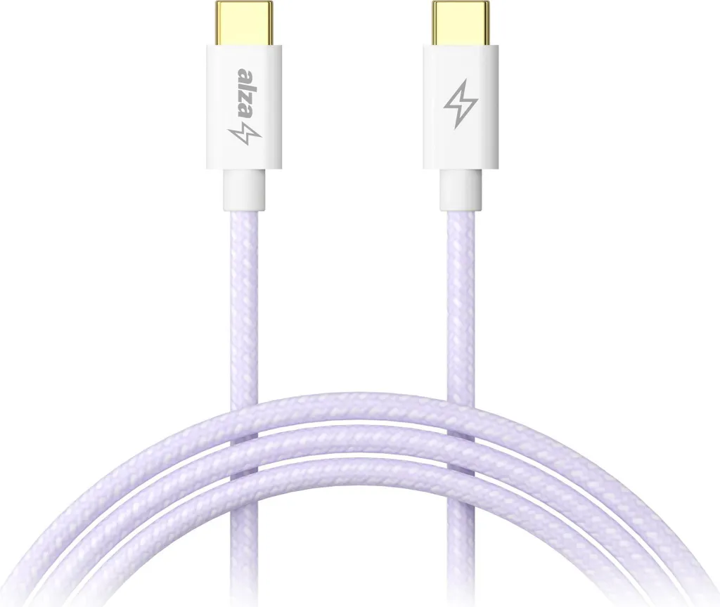 Câble USB-C 100W ultra résistant 2 mètres, design CompactCore violet - 2