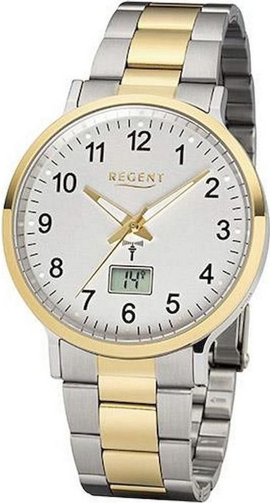 Regent - Armbanduhr - Herren - Chronograph - Funk- FR-245