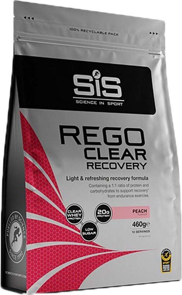 SIS REGO Clear Recovery (460g) Peach - Intra- & Post-Workout - Post-Workout