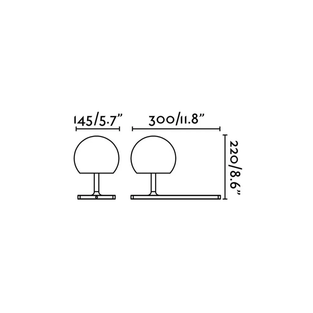 NIKO Lampe de table blanc avec diffuseur PC Faro Barcelona design - 6