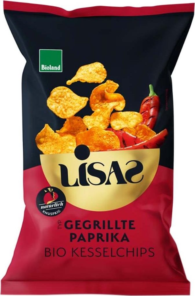 Kesselchips - Gegrillte Paprika 115g Produktbild 