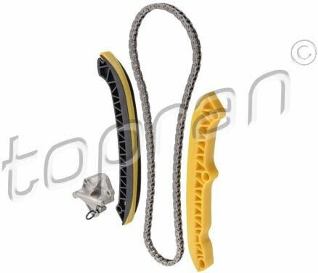 TOPRAN 117 264 Steuerkettensatz Steuerkette für VW POLO (9N) Fox Schrägheck (5Z1, 5Z3, 5Z4) für SKODA Fabia II Schrägheck (542) Fabia II Combi ...
