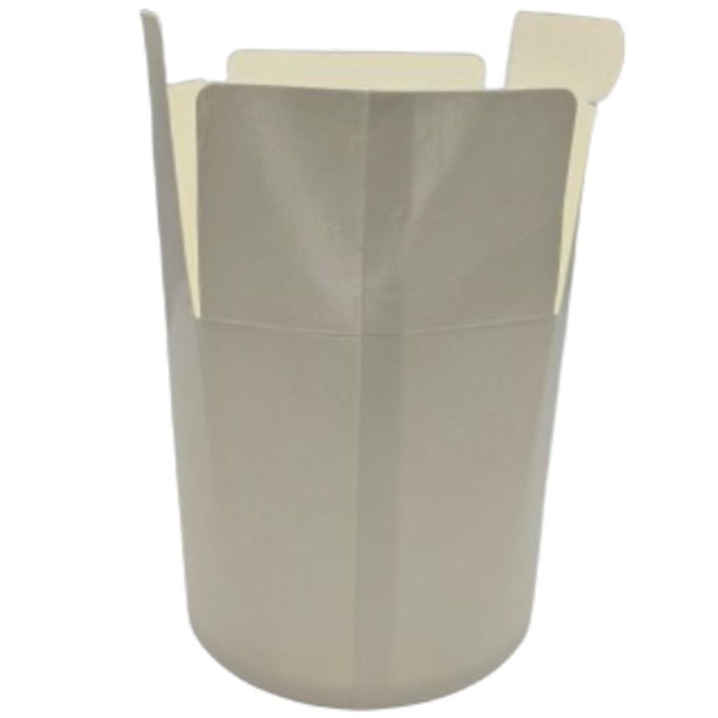 50 Weiße Faltboxen Asiaboxen Ø 95-100 x 102 mm 750ml Produktbild 