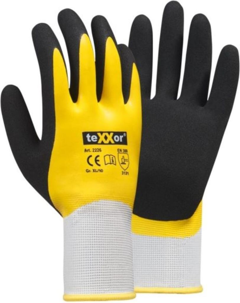 guanto teXXor in poliestere lavorato a maglia LATEX Immagine del prodotto 