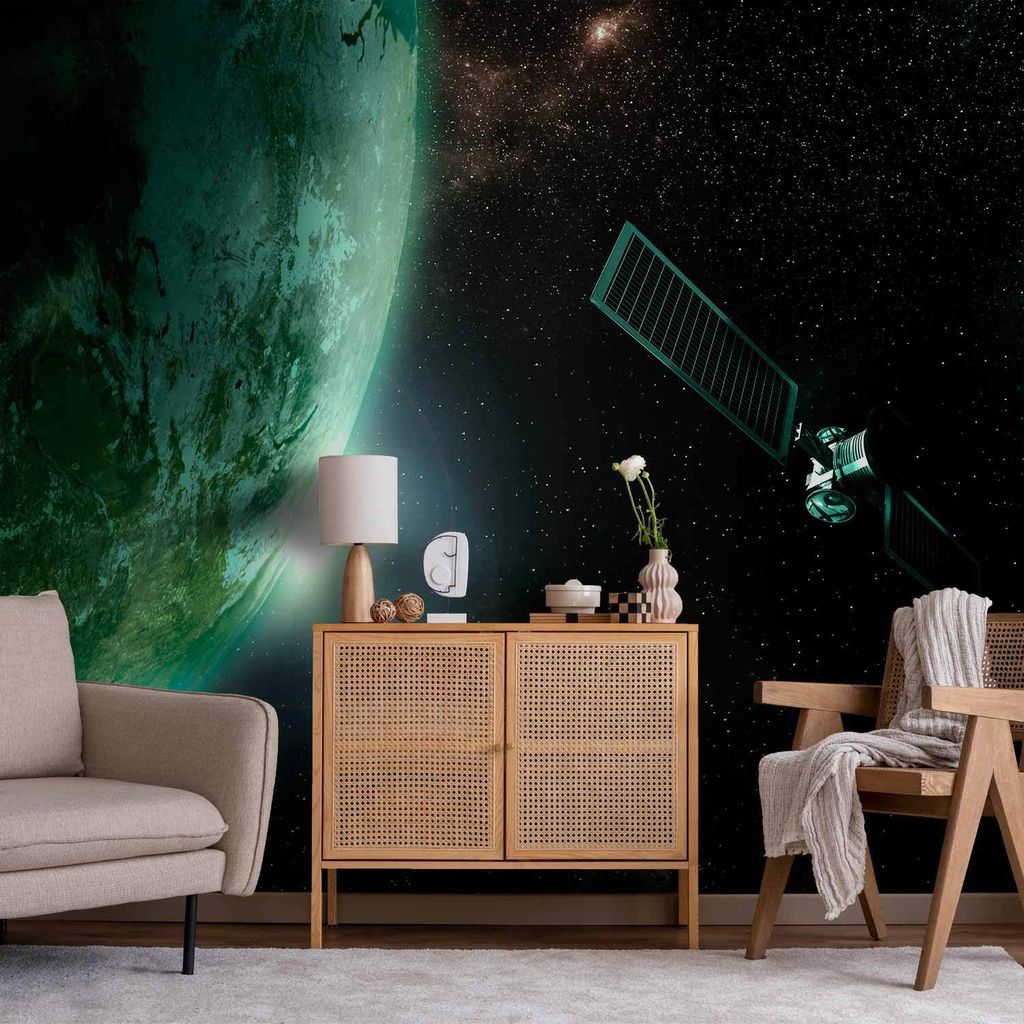Selbstklebende Folie Fototapete - Green Planet 147x105 cm Landschaften n-B-0007-a-b
