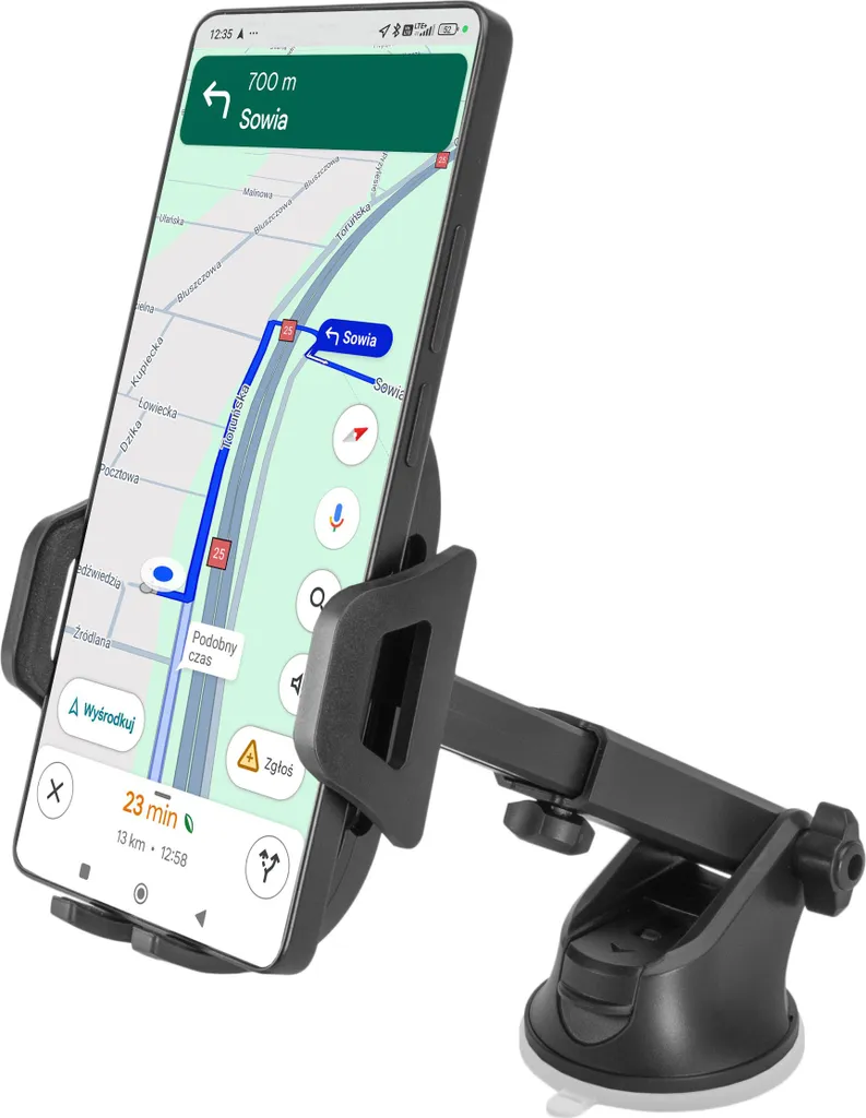 Supporto Auto Smartphone Universale - Ventosa Lavabile e Snodabile - 3