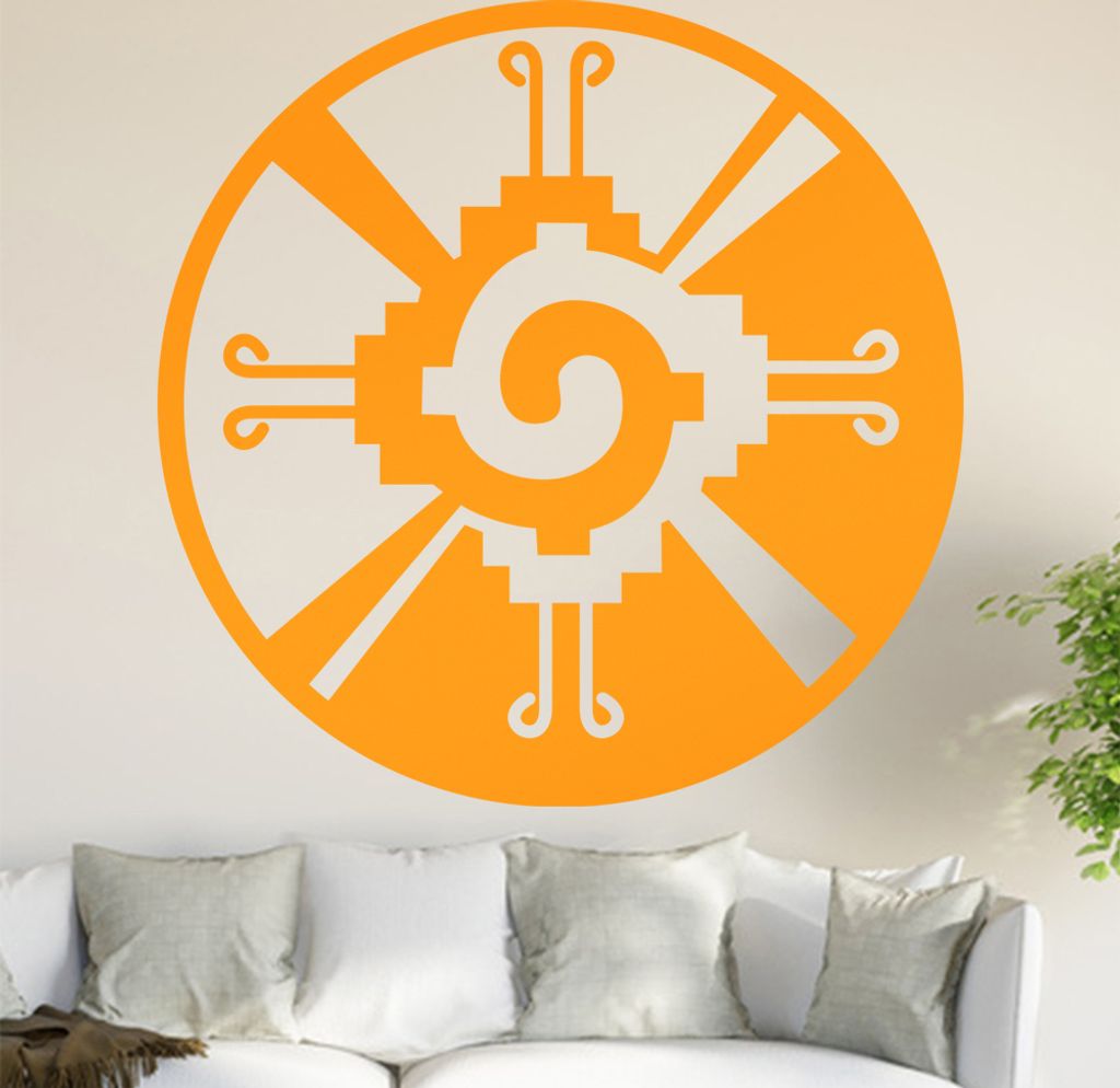 Hunab Ku Wandtattoo in 6 Größen - Wandaufkleber Wall Sticker - Dekoration, Küche, Wohnzimmer, Schlafzimmer, Badezimmer