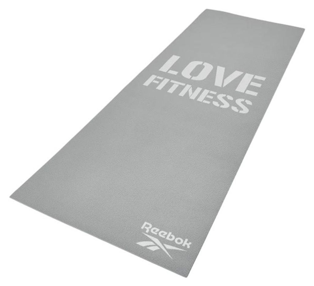 Reebok - Yogamatte "Love Fitness" PP675 (Einheitsgröße) (Grau)