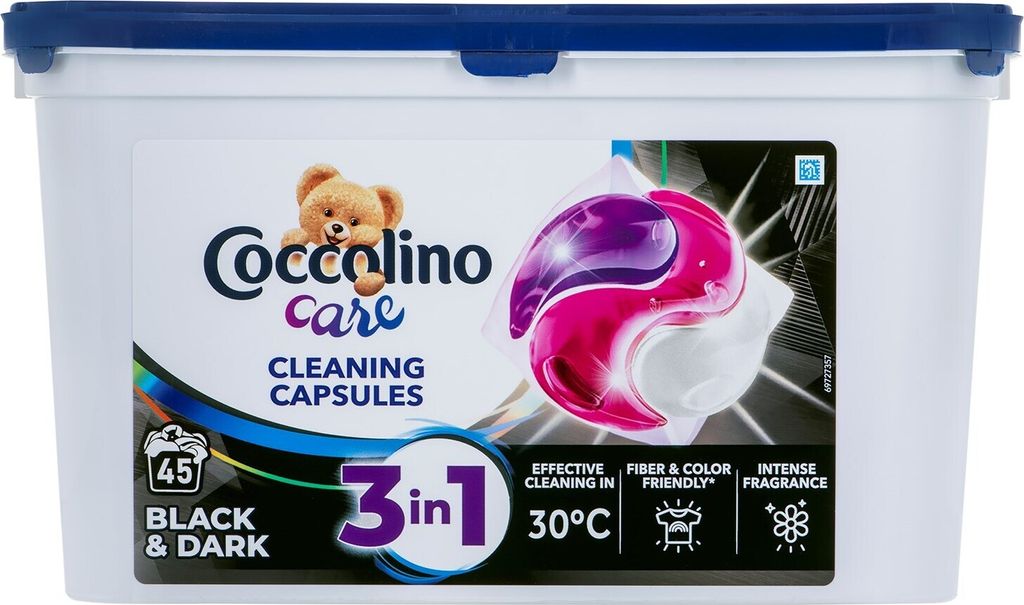 uniwersalne kapsułki do prania 3 w 1 Coccolino Care 779g 45 Zdjęcie produktu 