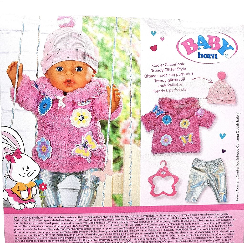 BABY born Flauschmantel 43cm Produktbild 5