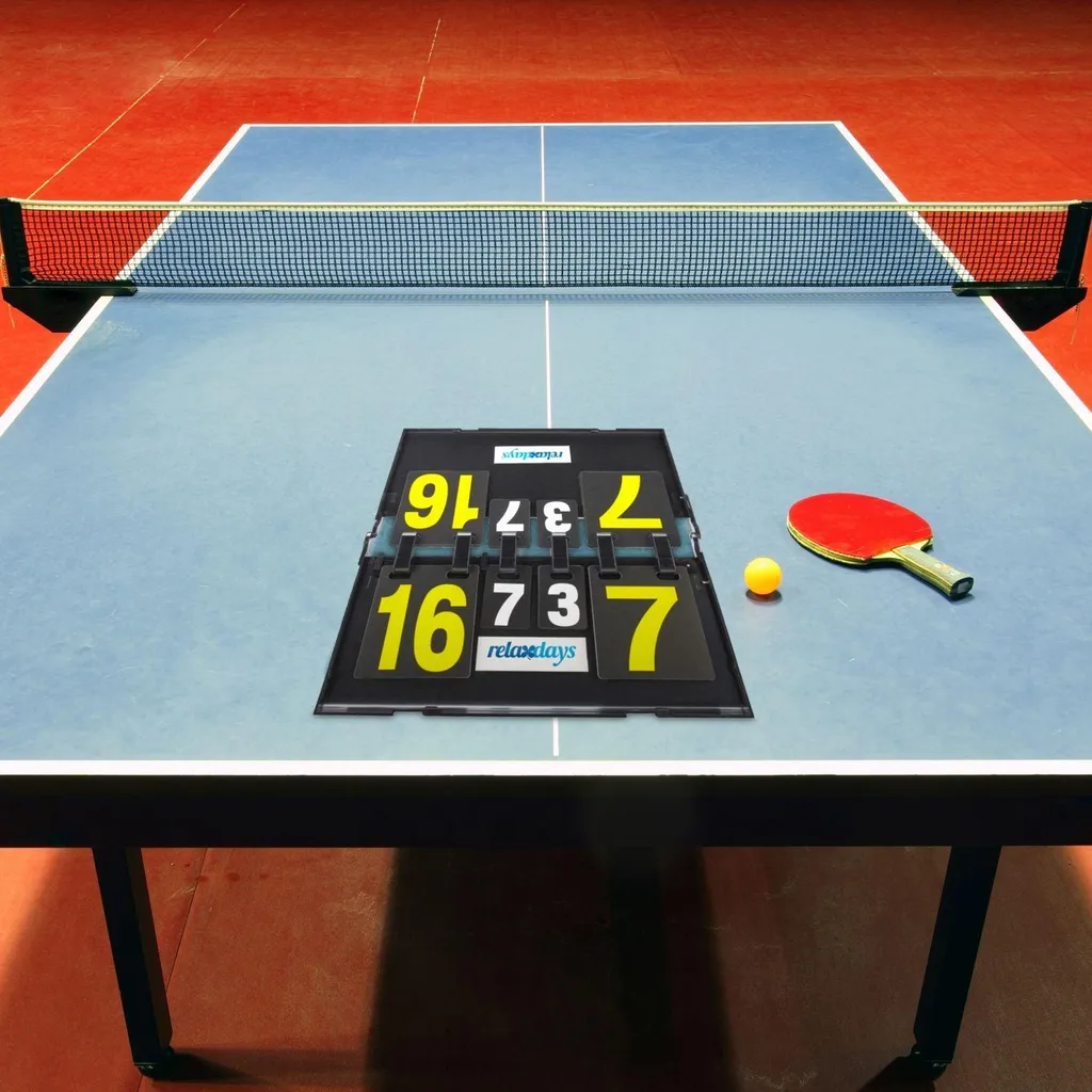 Comptoir de tennis de table debout pour animation de soirée entre amis - 5