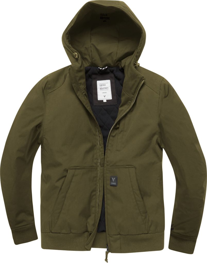 Vintage Industries Wayne Jacke, oliv, L