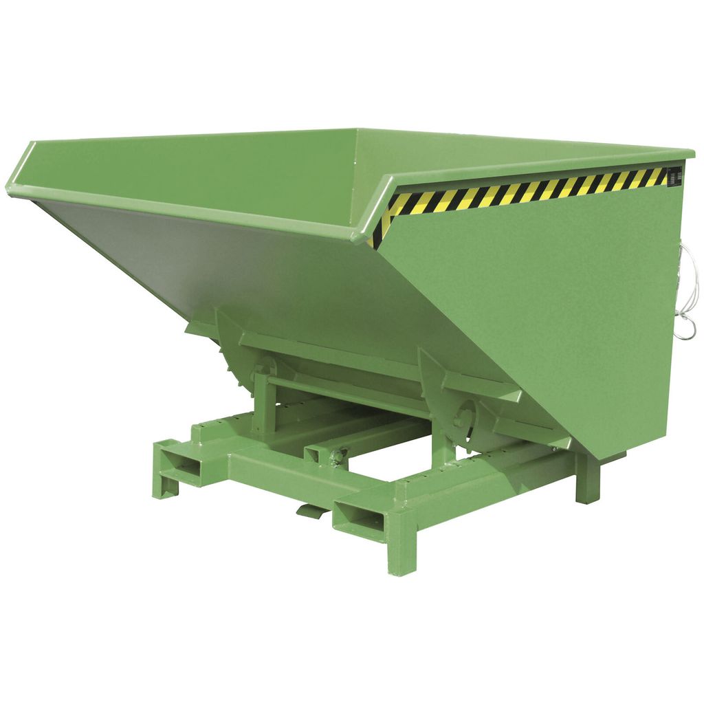 BAUER Schwerlast-Kipper - 4.000 kg - 1.700 l - automatische Entriegelung - grün