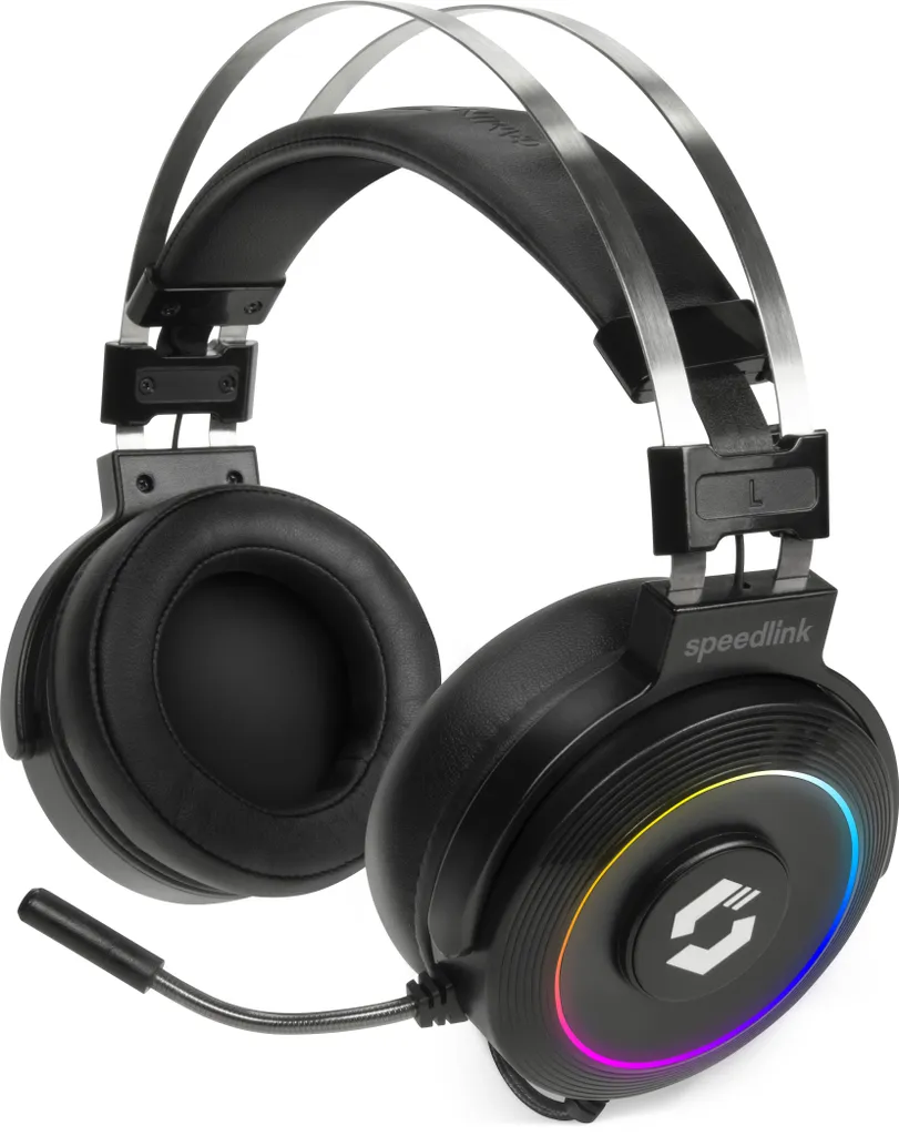 SpeedLink ORIOS RGB 7.1 Casque Gaming Filaire USB Type-A Noir Intense