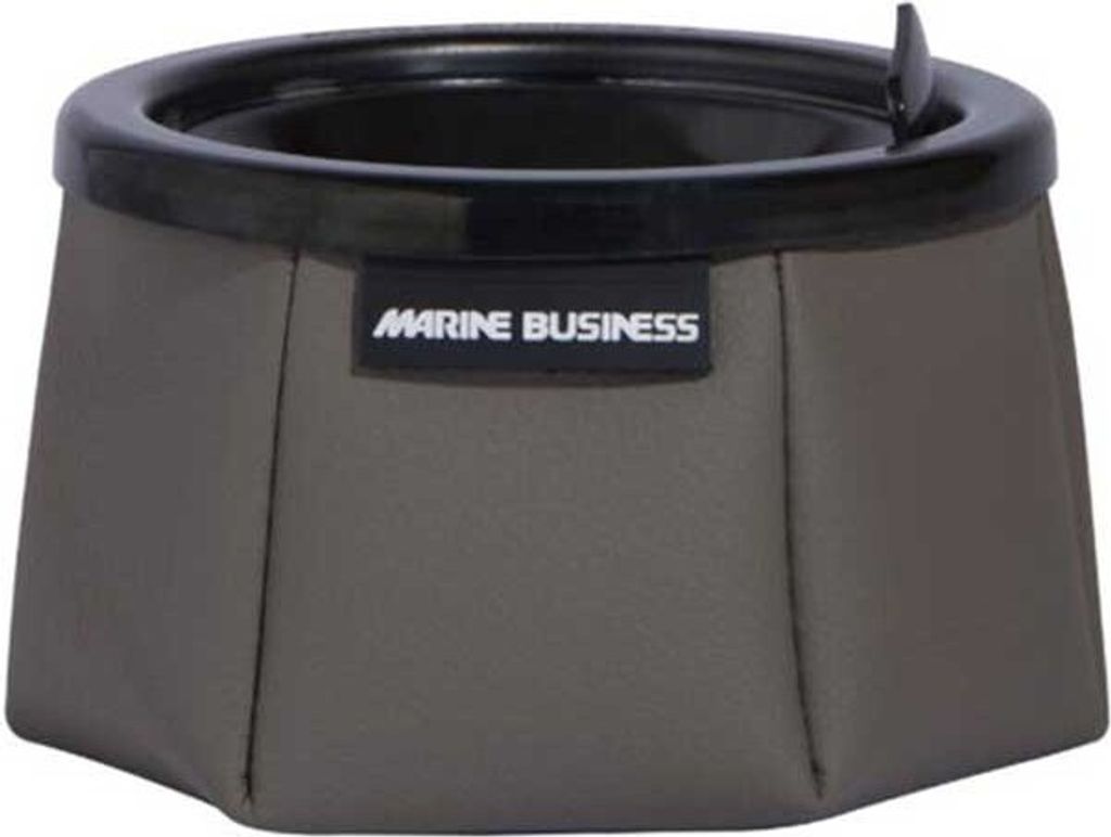 Marine Business Aschenbecher Schwarz Schwarz One Size