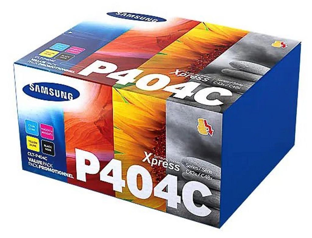 Samsung Toner CLT-P404C 4pk CMYK Productafbeelding 