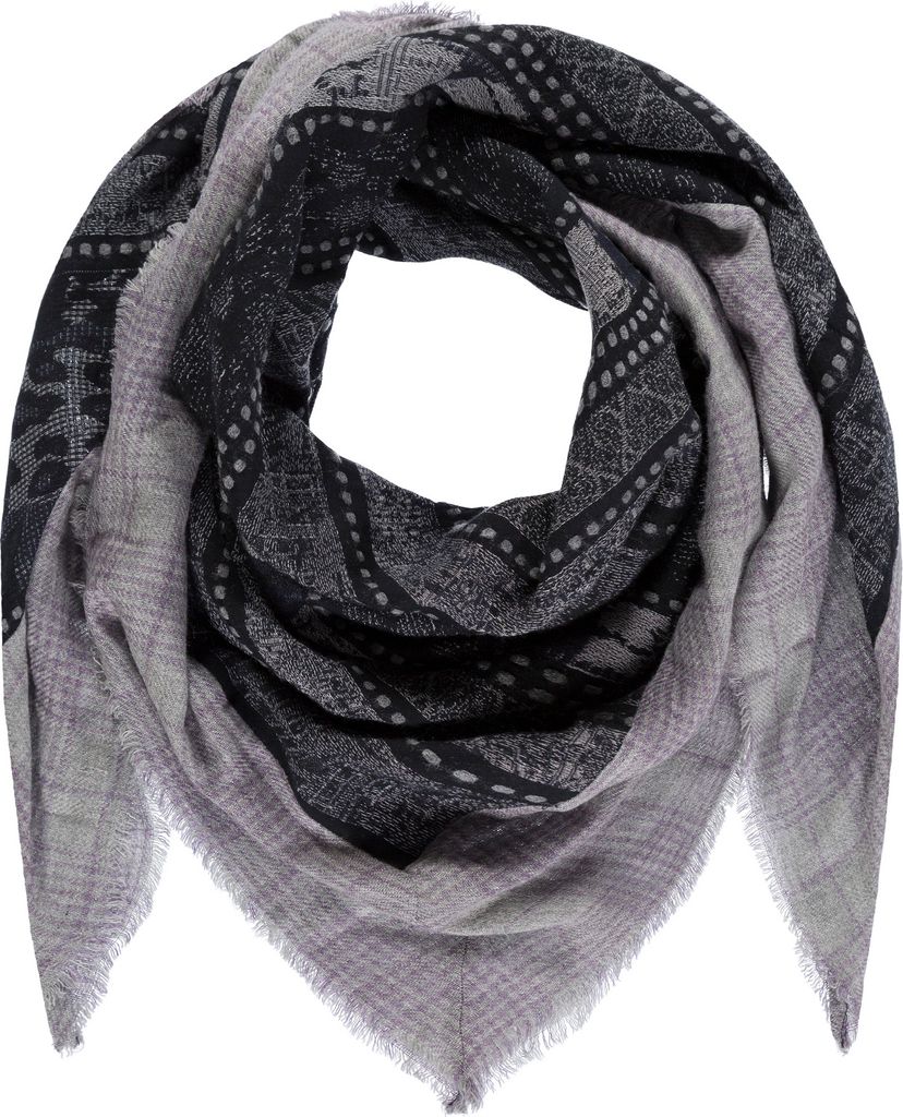 Passigatti Tuch mit Polyester und Karo-Borte, Gr. ONESIZE Produktbild 