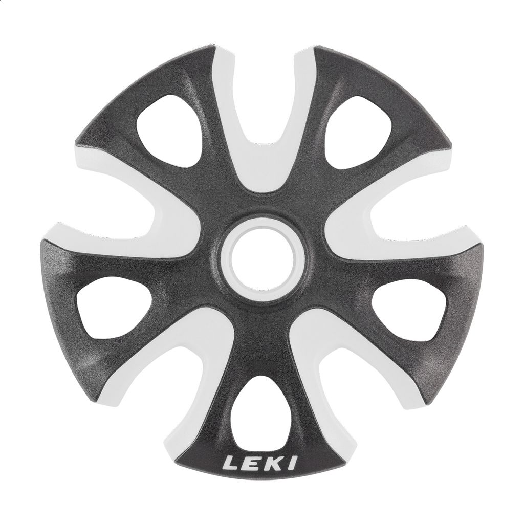 LEKI Tourenteller »Big Mountain Basket« Ø 95mm Weiß-Schwarz (1 Paar)