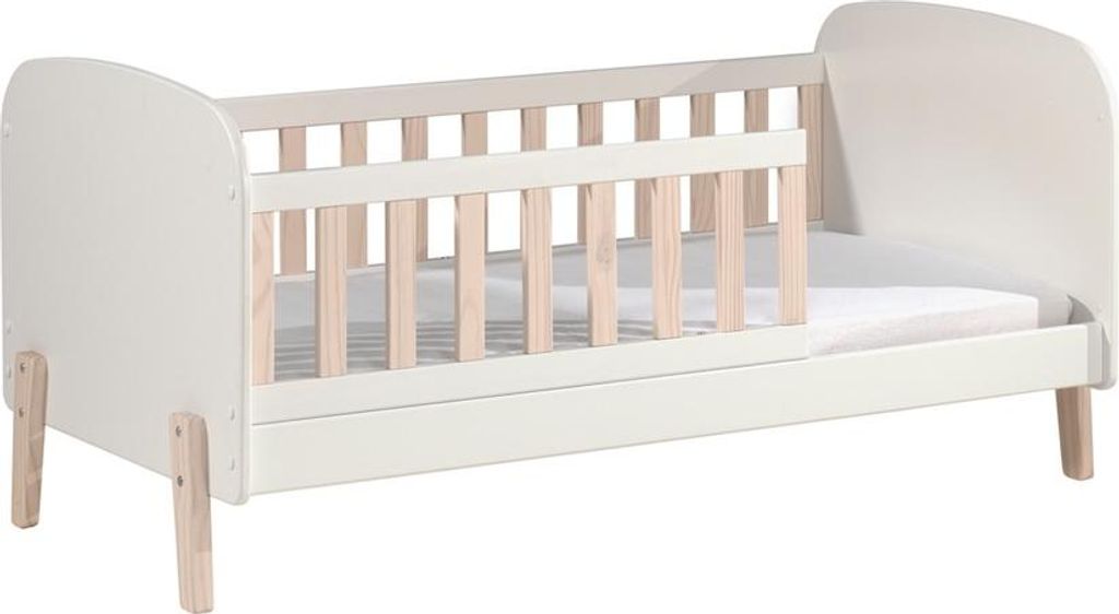 Bett Kinderbett Kiddy MDF und Kiefer 70x140 cm