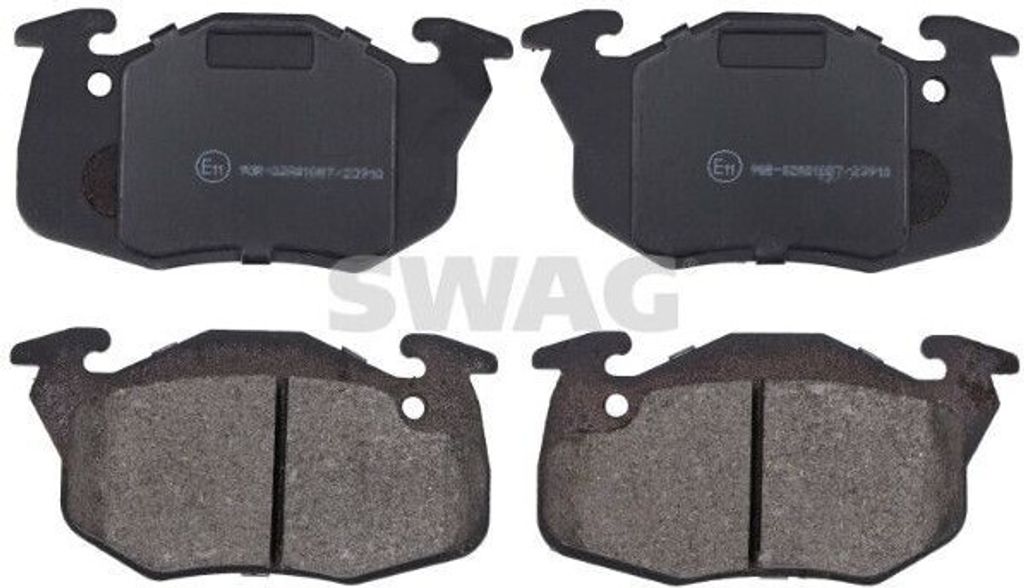 SWAG Bremsbeläge Satz Vorne Bremsklötze für RENAULT CLIO I (B/C57, 5/357) 62 91 6192