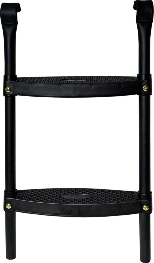 Aga Leiter für Trampoline 180 - 250 cm Schwarz