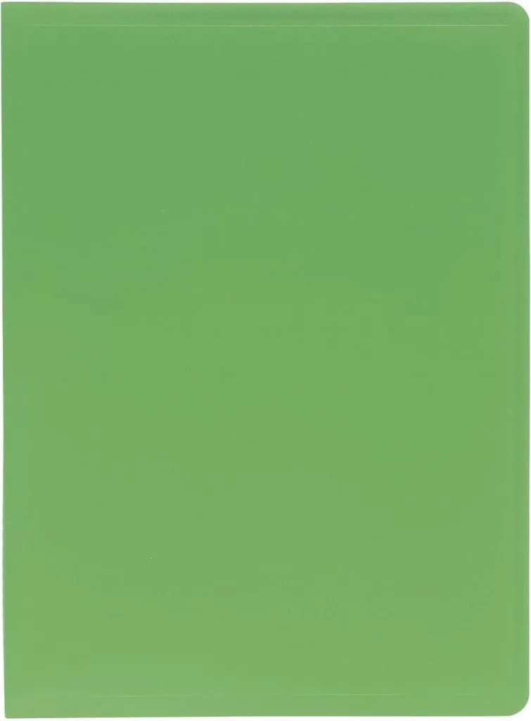 Portalistino Exacompta A4 Verde PP 40 Buste - Alta Resistenza Office