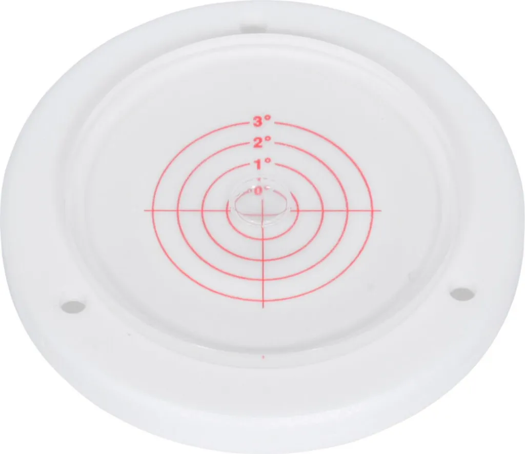 Niveau à bulle circulaire 80 mm : fini les surfaces mal alignées