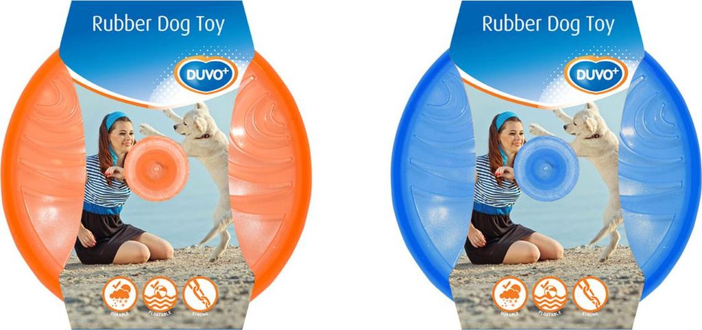 Duvo+ Hundespielzeug TPR Flash Frisbee